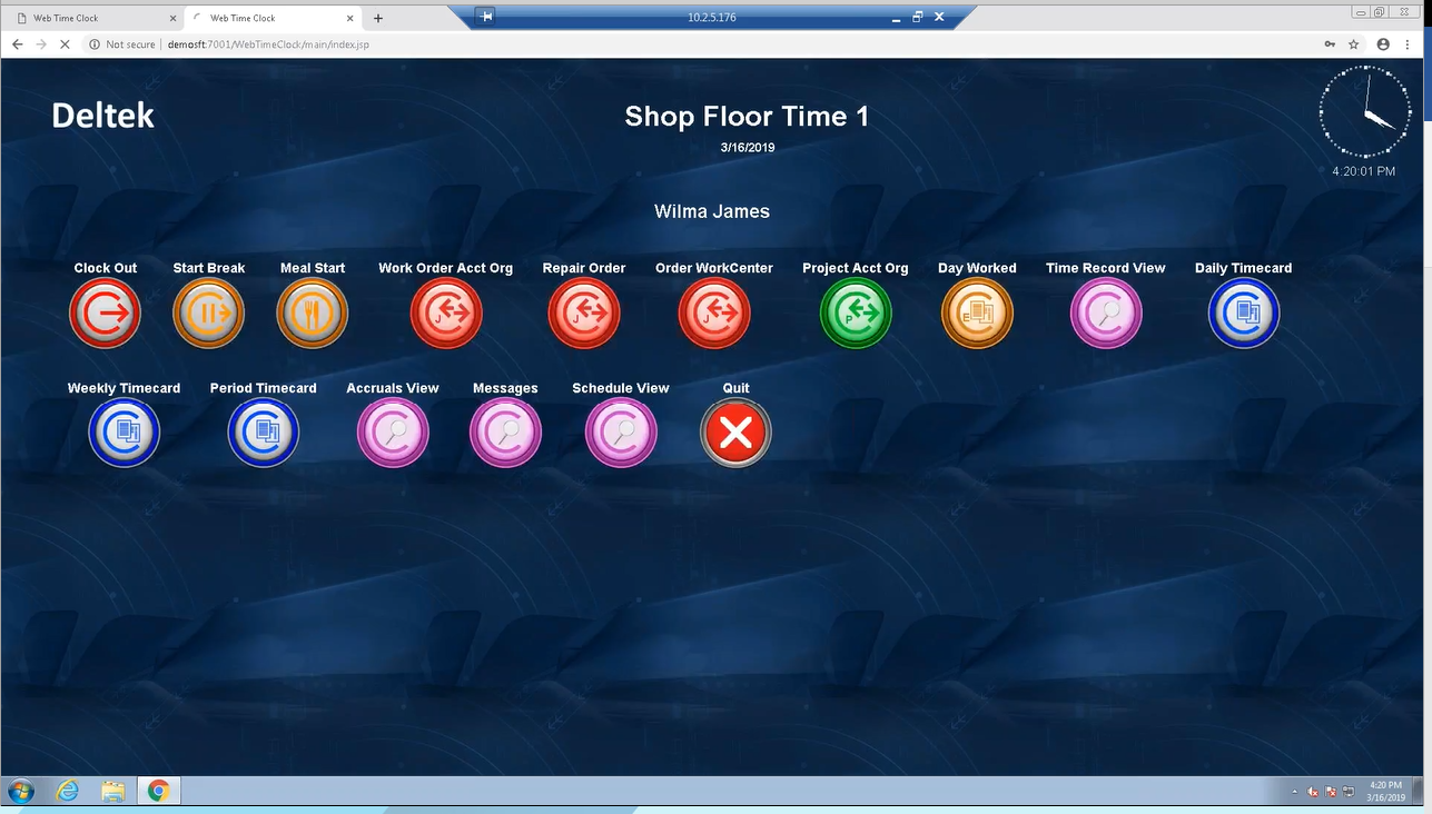 Costpoint Shop Floor Time for Government Contractors